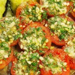 Tomates asados con hierbas provenzales