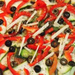 Pizza de berenjena y calabacín4