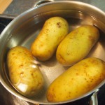 Patatas cociendo