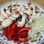  verduras y champiñones estilo oriental