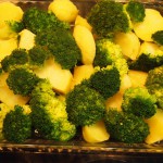 Gratinado de patata y brocoli al curry