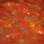 salsa de tomate para Hojaldre de carne de Angus picada 