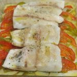 pescado con verduras al horno